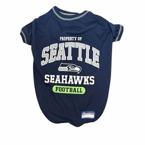 Seattle Seahawks Dog Shirt Size Large